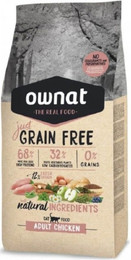 Produktbild von Ownat Cat Adult Just Grain Free Huhn - 3 kg