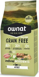 Produktbild von Ownat Cat Grain Free Prime Huhn - 8 kg