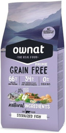 Produktbild von Ownat Cat Grain Free Prime Sterilised Fisch - 3 kg