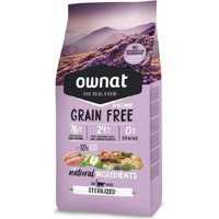 Produktbild von Ownat Cat Grain Free Prime Sterilised Huhn - 8 kg