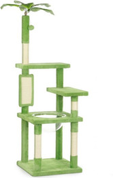 Produktbild von oyajia Kratzbaum Katzenbaum 142cm (H), Vielseitig mit robusten Sisalstangen und Plüschoberfläche