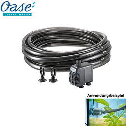 Oase Aqua In-Out Set 800 Wasserwechsel-System mit Pumpe und Schlauch für Fische in Schwarz – Bild 1 von 3
