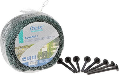 Oase AquaNet Teichschutznetz Laubschutznetz Schwarz 3 x 4 m – Bild 1 von 10
