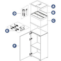 Produktbild von Oase Beschlagset StyleLine 85