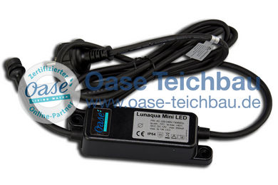 Produktbild von Oase BG Elektronik Box für LunAqua Mini Schwarz aus Kunststoff