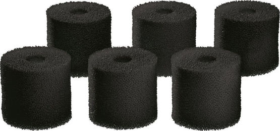 Oase Carbon Vorfilterschaum Set für BioMaster 45 Aquarium Außenfilter 6 Stück Schwarz – Bild 1 von 2