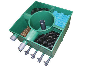 Oase Center Vortex C 80 Mehrkammerfilter für den Teich inklusive Filtermaterial – Bild 1 von 2