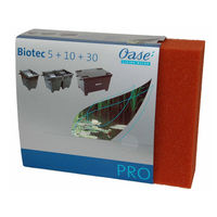 Produktbild von Oase Ersatzschwamm rot für BioTec 5 10 30 Gartenteichfilter