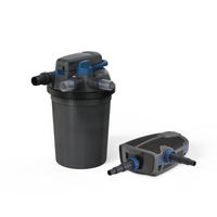 Produktbild von Oase FiltoClear Set 19000 OC Teich Druckfilter Komplettset mit Filterpumpe und UVC-Klärer