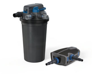 Oase FiltoClear Set 31000 OC Teich Druckfilter Komplettset mit Filterpumpe und UVC-Klärer – Bild 1 von 12