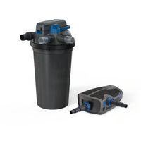 Produktbild von Oase FiltoClear Set 31000 OC Teich Druckfilter Komplettset mit Filterpumpe und UVC-Klärer