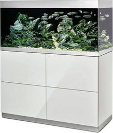 Oase HighLine optiwhite 300 Aquarium Kombination aus Glas in Weiß – Bild 1 von 4