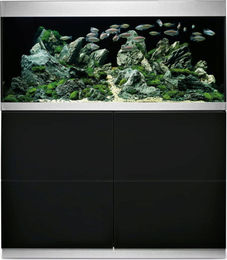 Oase HighLine optiwhite 300 Aquarium Kombination Schwarz – Bild 1 von 3