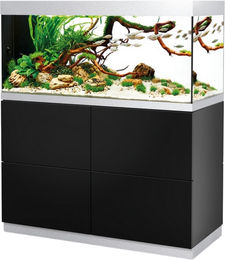 Oase HighLine Raumteiler optiwhite 300 Kombination Schwarz aus Glas – Bild 1 von 2