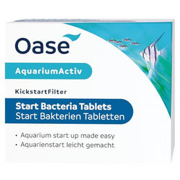 Oase Kickstart Filter Start Bakterien Tabletten für Fische zur Wasseraufbereitung 3 Stück – Bild 1 von 2