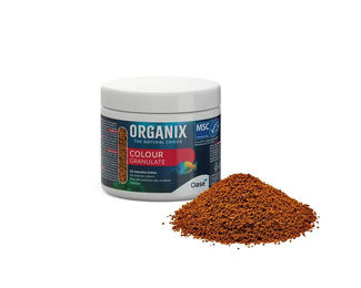 Oase Organix Colour Granulate Fischfutter für Aquarienfische mit intensiver Farbenpracht 175 ml - 175 ml – Bild 1 von 2