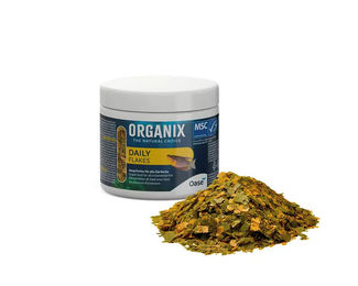 Produktbild von Oase ORGANIX Daily Flakes Hauptfutter für Zierfische 25g - 35 g