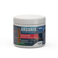 Produktbild von Oase ORGANIX Micro Colour Granulate Fischfutter für kleinere Fischarten 175 ml MSC-zertifiziert - 175 ml