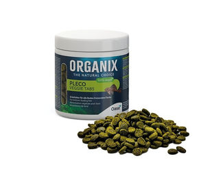 Oase Organix Pleco Veggie Tabs Fischfutter für Welse 250 ml vegetarisch und ohne tierisches Protein - 125 g – Bild 1 von 3