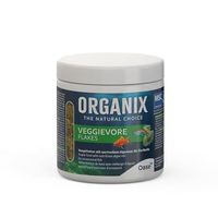 Produktbild von Oase Organix Veggievore Flakes Fischfutter für Süßwasserfische mit hohem Algenanteil 250 ml - 250 ml