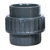 Produktbild von Oase PVC-Kupplung 90 mm x 3 Zoll für Teichpumpen Grau