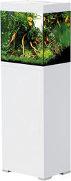 Oase StyleLine 85 Aquariumset für Fische in Weiß mit Lichtleiste und Innenfilter – Bild 1 von 3