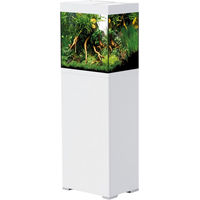 Produktbild von Oase StyleLine 85 Aquariumset für Fische in Weiß mit Lichtleiste und Innenfilter