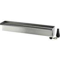 Produktbild von Oase Teich Wasserfall Waterfall 60 aus Edelstahl in Silber