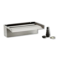 Produktbild von Oase Teich Wasserfall XL 30 aus Edelstahl in Silber