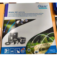 Produktbild von Oase Water Jet Lightning Wasserspiel für den Teich aus Kunststoff in Schwarz und Bunt