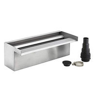Produktbild von Oase Waterfall 30 Edelstahl Wasserfall für den Teich in Silber