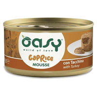 Produktbild von Oasy Caprice Mousse mit Pute 85g für Katzen