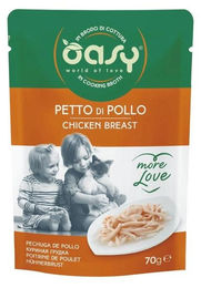 Oasy More Love Katzen Nassfutter Hühnerbrust 70g – Bild 1 von 1