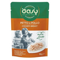 Produktbild von Oasy More Love Katzen Nassfutter Hühnerbrust 70g