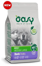 Oasy One Trockenfutter für ausgewachsene Hunde mit Ente, 12 kg – Bild 1 von 1
