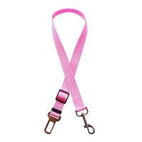 Produktbild von OCATCHER Sicherheitsgeschirr für Hunde aus Nylon in Rosa verstellbarer Autosicherheitsgurt