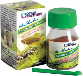 Produktbild von Ocean Nutrition Atison's Betta Starter Fischfutter für Kampffische 12g