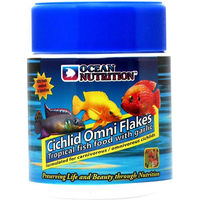 Produktbild von Ocean Nutrition Cichlid Omni Flakes Fischfutter für Buntbarsche 34g - 34 g