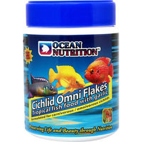 Produktbild von Ocean Nutrition Cichlid Omni Flakes Fischfutter für Buntbarsche 71g - 71 g