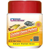 Produktbild von Ocean Nutrition Cichlid Omni Pellets Süßwasser Fischfutter für Buntbarsche 100g - 100 g
