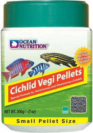 Ocean Nutrition Cichlid Vegi Pellets Buntbarsch Fischfutter ohne tierisches Protein 200g - 200 g – Bild 1 von 3