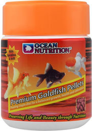 Produktbild von Ocean Nutrition Premium Goldfisch Pellets für Süßwasser 110g