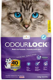 Produktbild von ODOURLOCK Katzenklumpstreu Lavendel 12 kg - 12 kg