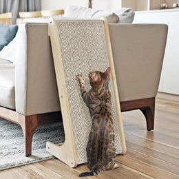 OEM Kratzmatte für Katzen aus Sisal in Beige 27 Zoll – Bild 1 von 1