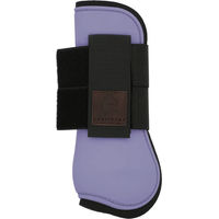 Produktbild von Offene Gamaschen Equithème Tara aus Neopren für Pferde in Blau und Lila
