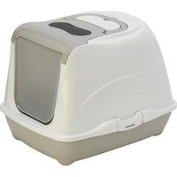 Produktbild von Offene Katzentoilette Loki aus Keramik Grau 38 x 50 x 37 cm
