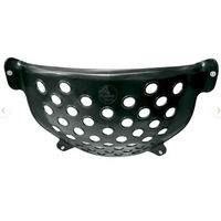 Produktbild von OK-Plast Eck-Heuspender XL 300 Liter Heuraufe aus Kunststoff Schwarz - 300 l