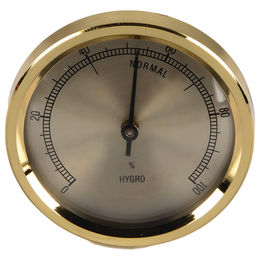 Produktbild von OLBA Bimetall Hygrometer aus Metall für Geflügel-Brutkästen und Hühnerställe