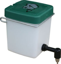Olba Trinkflasche für Kaninchen aus Kunststoff in Weiß Grün - 0,5 l – Bild 1 von 3