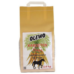 Olewo Karotten-Chips Leckerli für Pferde 3 kg - 3000 g – Bild 1 von 4